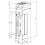 ST-SL351MNO. Защелка электромеханическая. Smartec