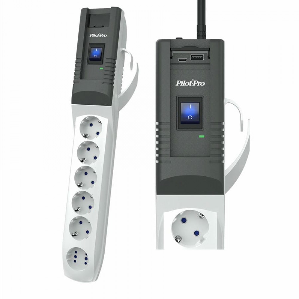 Pilot Pro USB 1.8м. Сетевой фильтр. Pilot