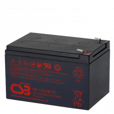 CSB HR 1251W. Аккумулятор герметичный свинцово-кислотный. CSB