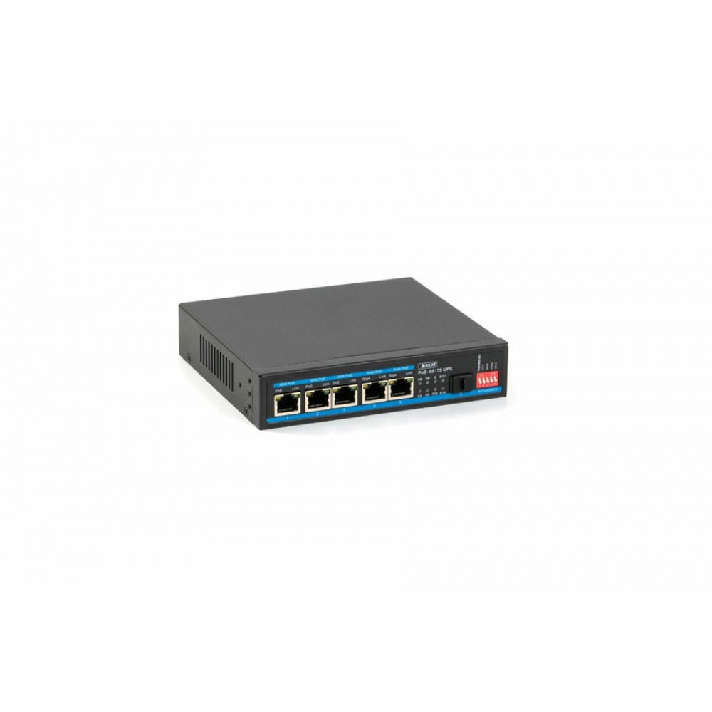 SKAT PoE-5E-1S UPS (4086). Коммутатор с питанием по PoE. Бастион