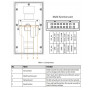 DHI-VTO3311Q-WP. Вызывная панель IP-домофона. Dahua