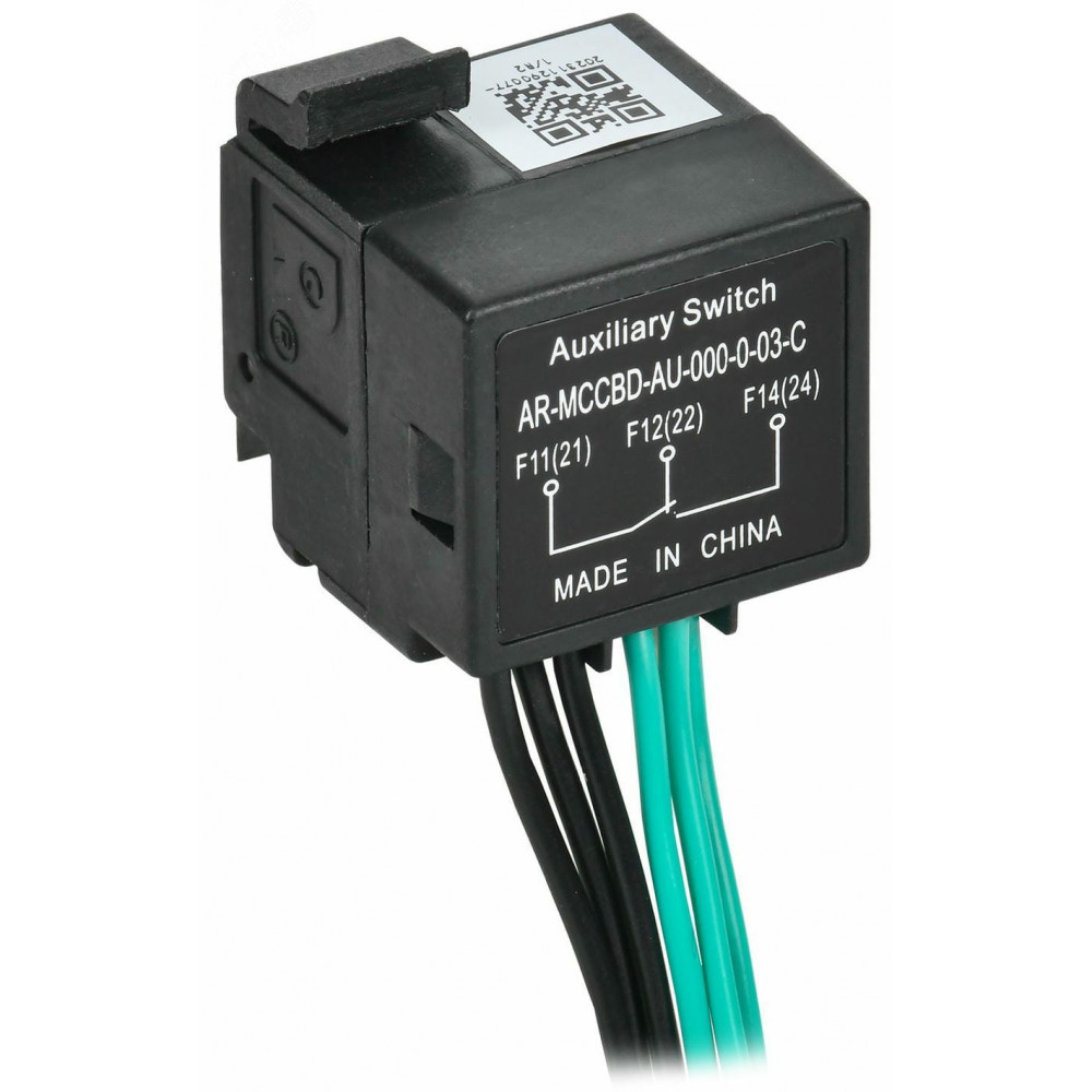 Дополнительный контакт левый для MCCB типоразмер A; D 2NO2NC ARMAT (AR-MCCBD-AU-000-0-03-C). Дополнительный контакт. IEK