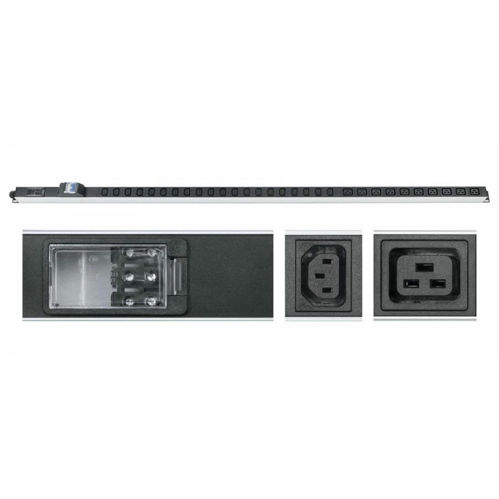 PDU-32-10C19-20C13-B-T (9546c). Блок розеток. CABEUS