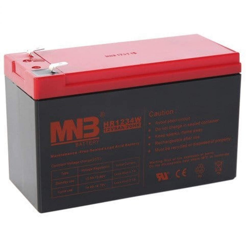 MNB HR1234W. Аккумулятор герметичный свинцово-кислотный. MNB Battery