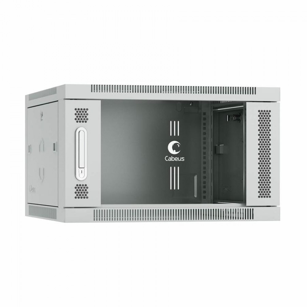 SH-05F-6U60/35 (7116c). Шкаф телекоммуникационный 19 настенный 6U. CABEUS