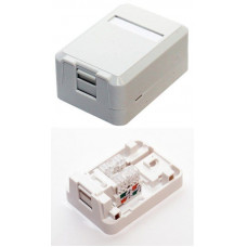LY-SB03-A. Розетка информационная настенная. 5bites