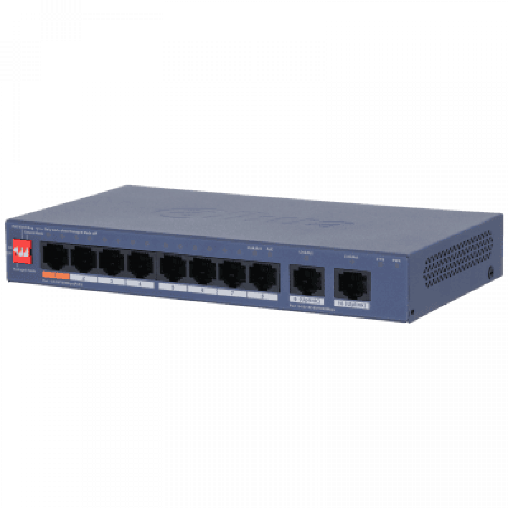 DH-CS4010-8ET2GT-60. Сетевой PoE коммутатор. Dahua