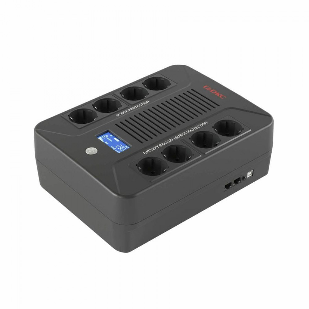 INFOPDU800LCD Info PDU, 800 ВА. Источник бесперебойного питания. ДКС