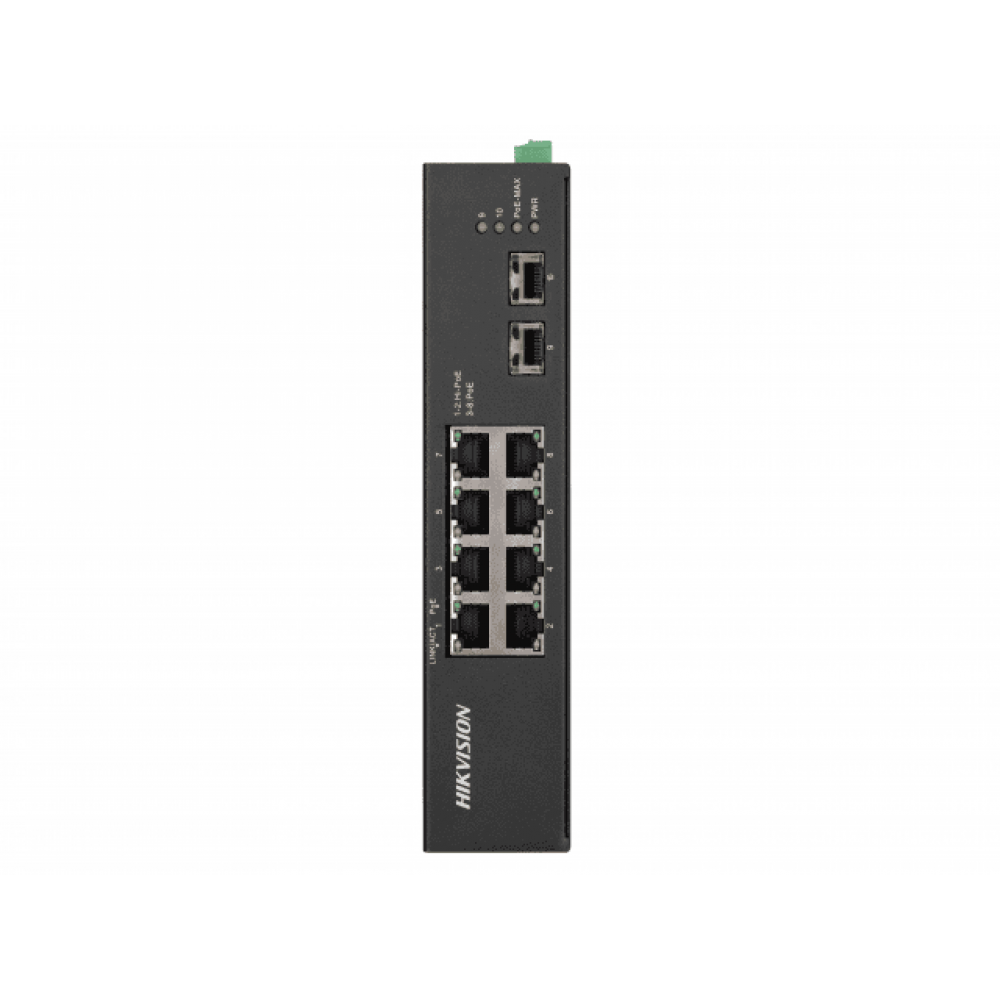 DS-3T0510HP-E/HS. Коммутатор с питанием POE. Hikvision