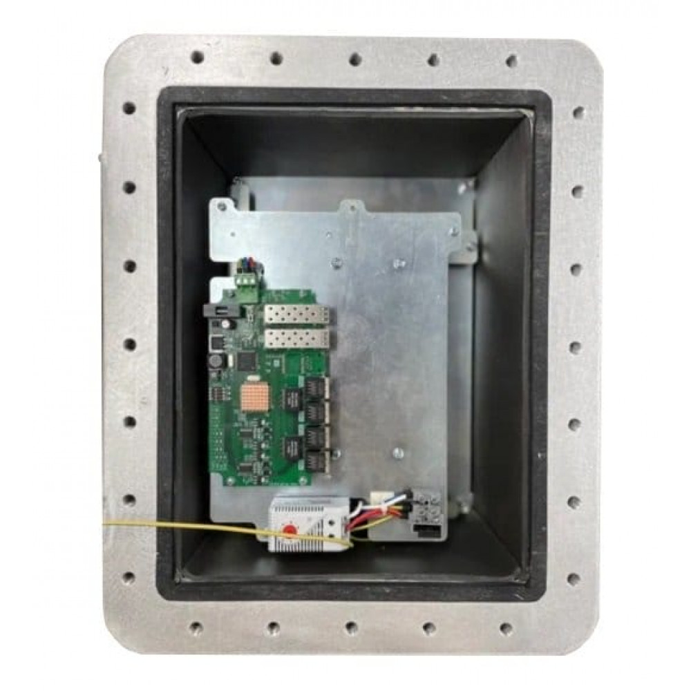 Релион-SW-EXD-A-2G-4Poe+/240W-UPS. Коммутатор с питанием по PoE взрывозащищенный. Релион