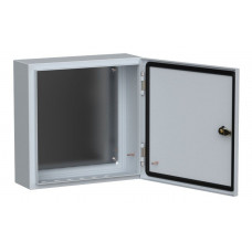 Корпус металлический ЩМП-4.4.1-0 400х400х150 У2 IP54 с монтажной платой (YKM40-441-54). Корпус металлический с монтажной платой. IEK