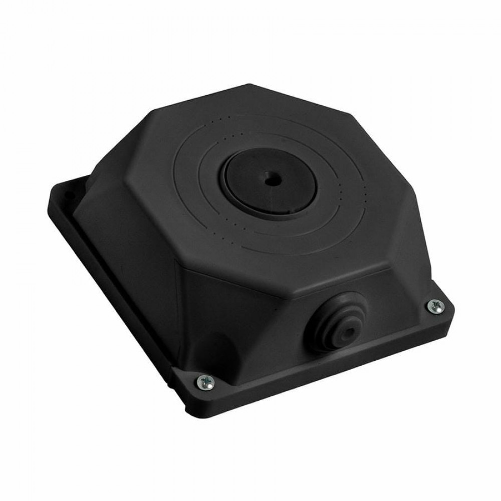 УМК-6 (черная). Монтажная коробка для крепления уличных видеокамер. SLT