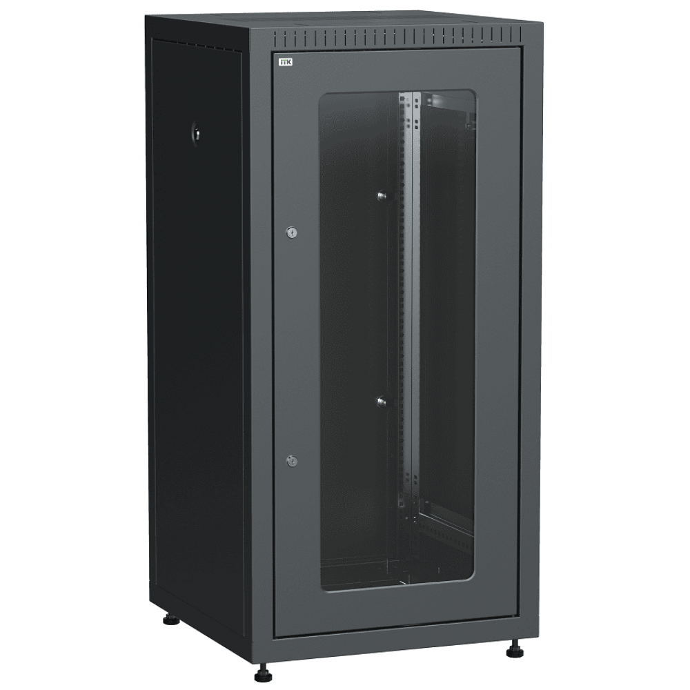 LE05-18U66-GM. Шкаф телекоммуникационный 19 напольный 18U. ITK