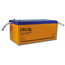 Delta DTM 12200 L. Аккумулятор герметичный свинцово-кислотный. Delta