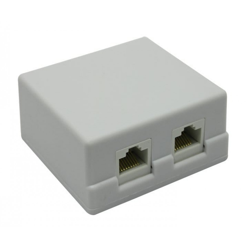 LY-SB02-A. Розетка информационная настенная. 5bites