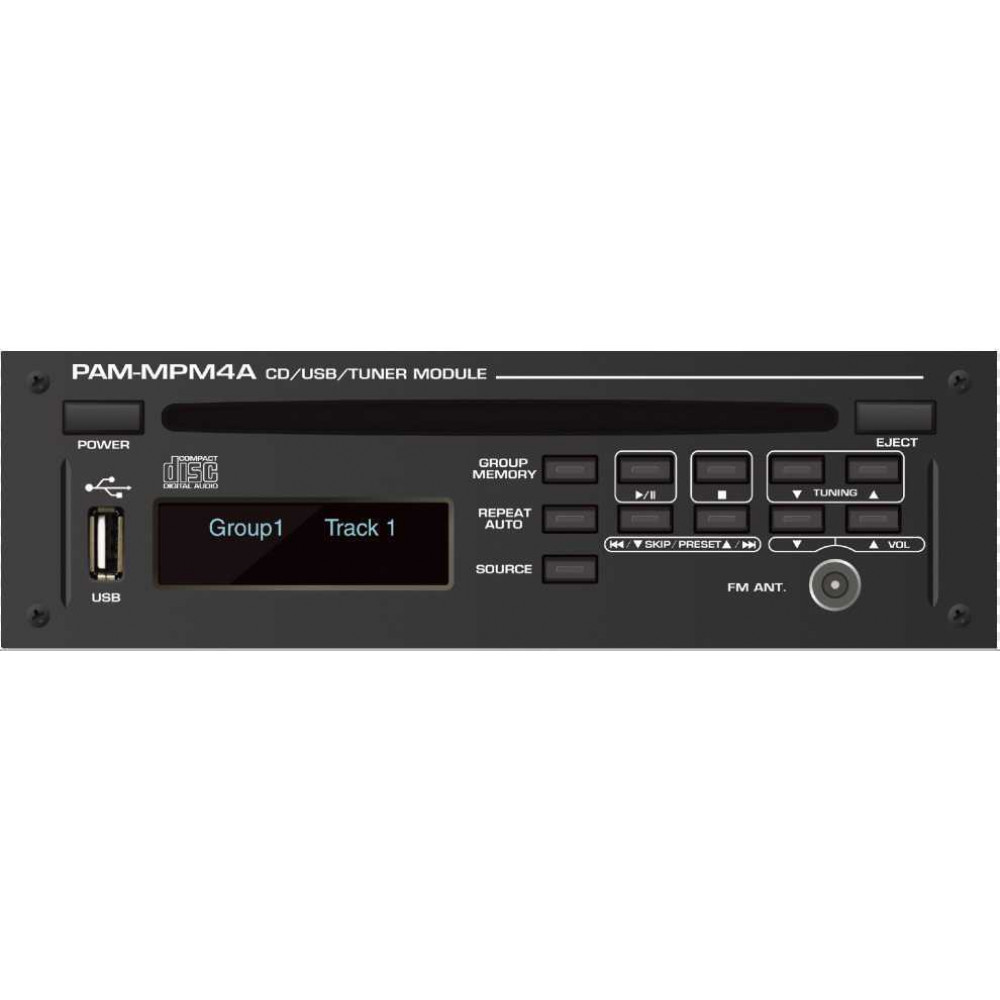 PAM-MPM4A. Модуль медиапроигрывателя. Inter-M
