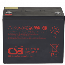 CSB GPL 12800. Аккумулятор герметичный свинцово-кислотный. CSB