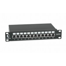 PL-12-Cat.6 (7953c). Патч-панель 10. CABEUS