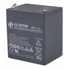 B.B. Battery BP 5-12. Аккумулятор герметичный свинцово-кислотный. B.B. Battery