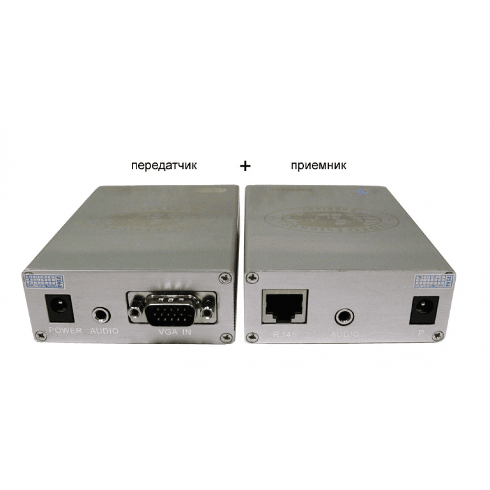 TA-V/2+RA-V/2. Комплект (передатчик+приёмник) VGA и аудиосигнала. OSNOVO