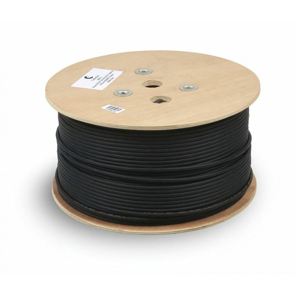 UTP-4P-Cat.6a-SOLID-LSZH-OR-500 (11374c-2). Кабель «витая пара» (LAN) для структурированных систем связи. CABEUS
