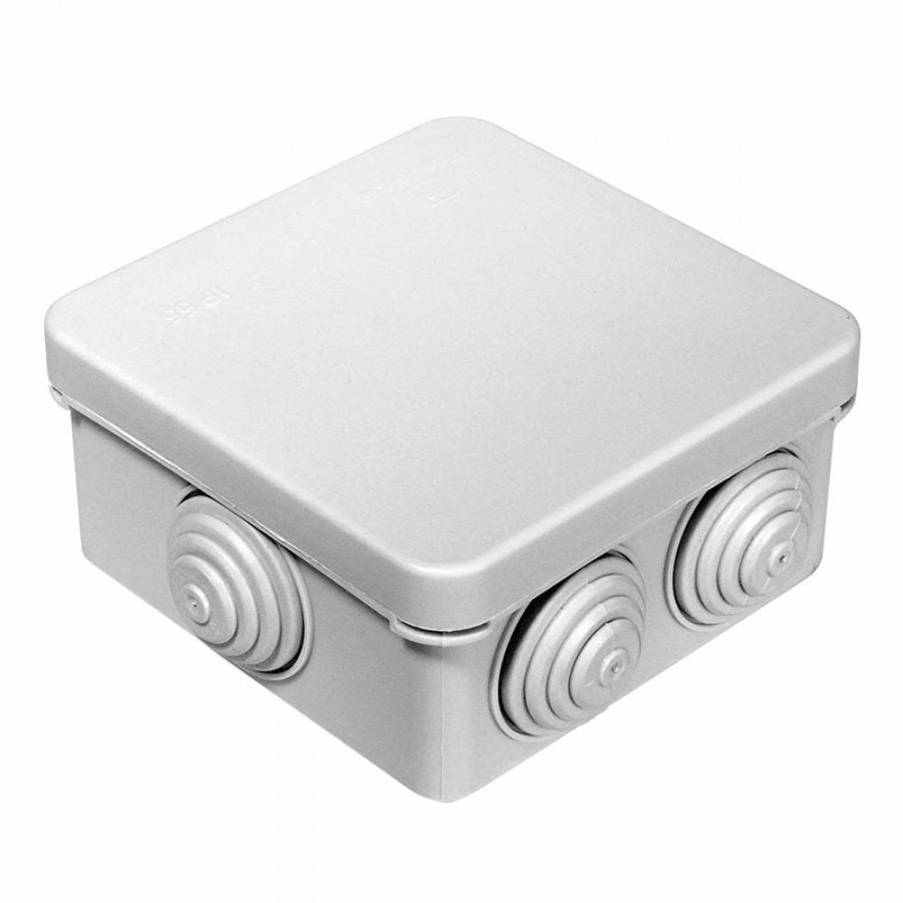 Коробка IP55 80х80х40 (40-0210). Коробка коммутационная. Промрукав
