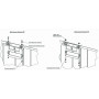 VIZIT-ML400-111CB. Замок электромагнитный. VIZIT