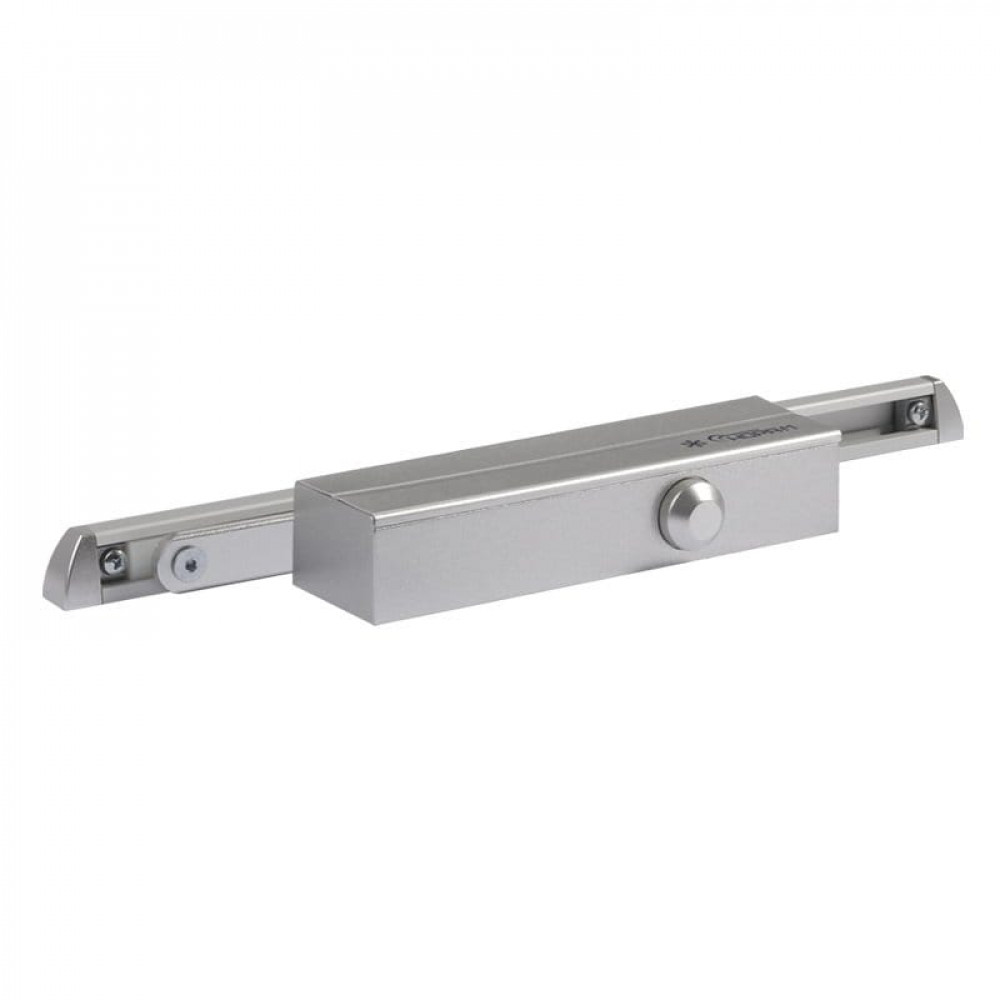 НОРА-М 830 Slider (серебро). Доводчик дверной морозостойкий. NORA-M