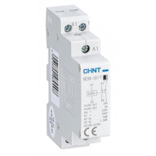Контактор модульный NCH8-20/11 20А 1НЗ+1НО AC 220/230В 50Гц (R) CHINT (256052). Контактор модульный. CHINT