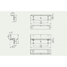 L+Z кронштейн для EMC 600 ALH. L+Z кронштейн для EMC 600 ALH. dormakaba