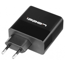 Блок питания Ippon CW45 автоматический 45W 5V-20V 3A 1xUSB 5A (1402820). Блок питания. Ippon