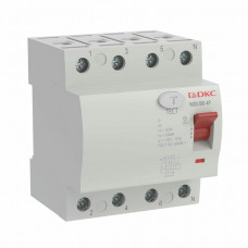 YON MAX MDL100 ВДТ 4P 100mA 40A AC (MDL100-4P3-40-AC). Выключатель дифференциального тока (УЗО). ДКС