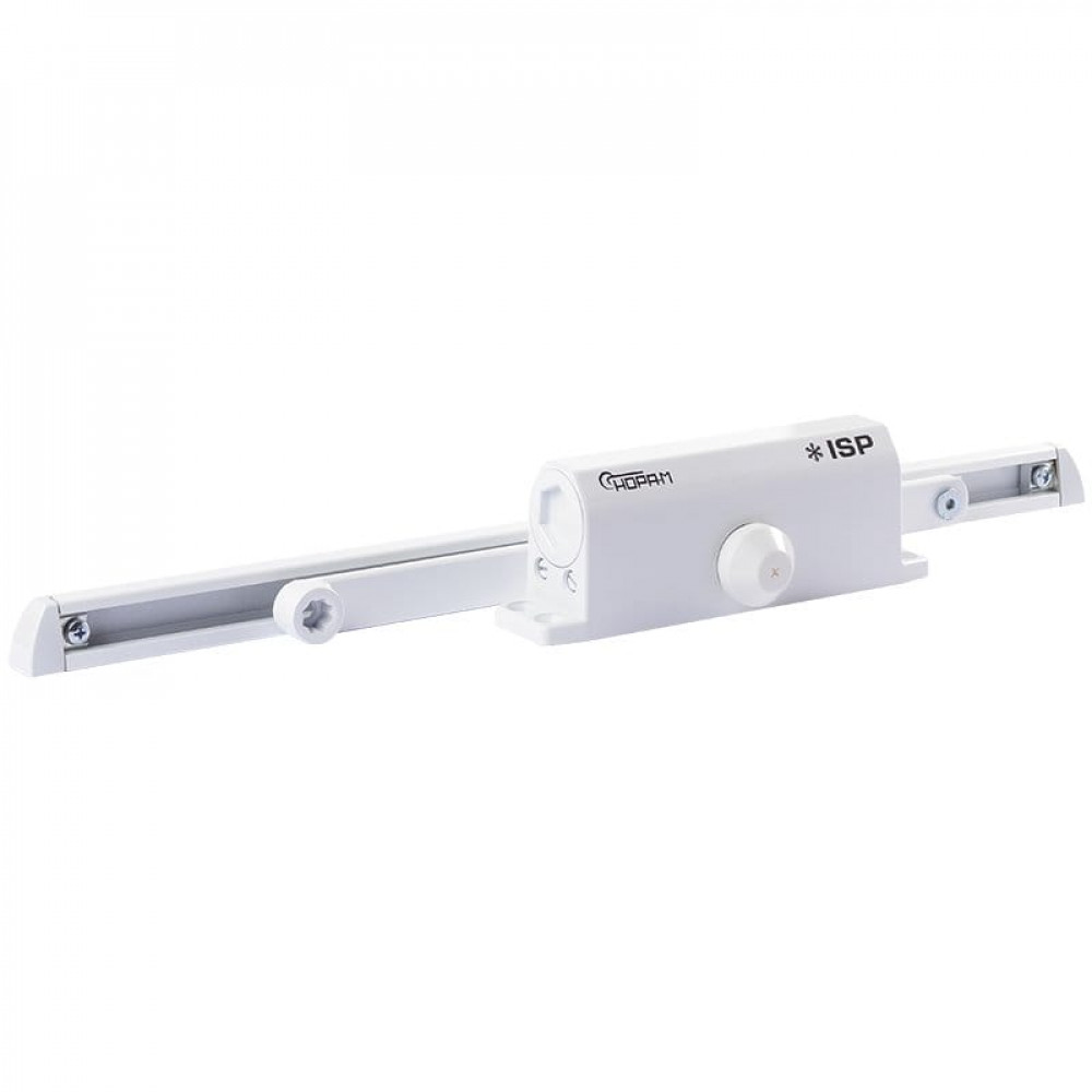 ISPARUS 440 Slider (белый). Доводчик дверной морозостойкий. NORA-M