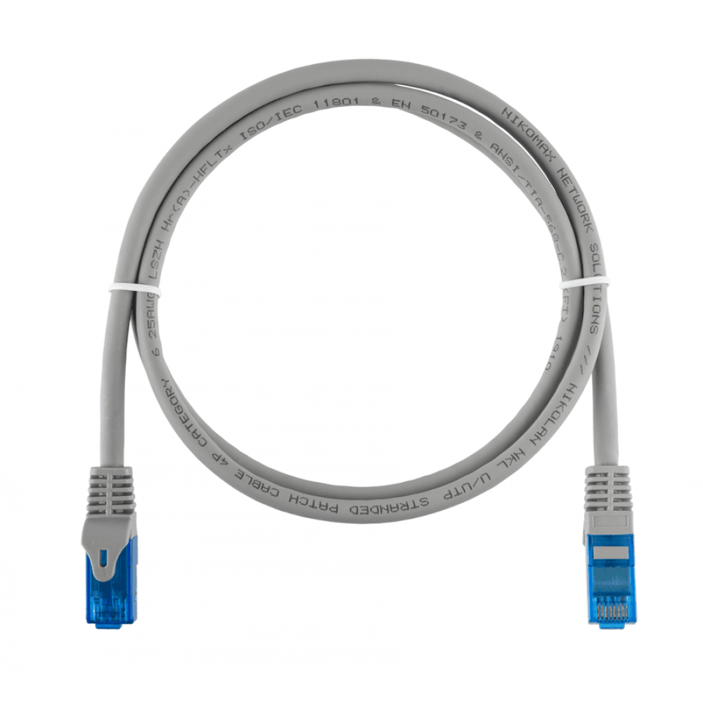 NMC-PC4UE55B-ES-015-C-GY. Патч-корд медный. NIKOMAX ESSENTIAL