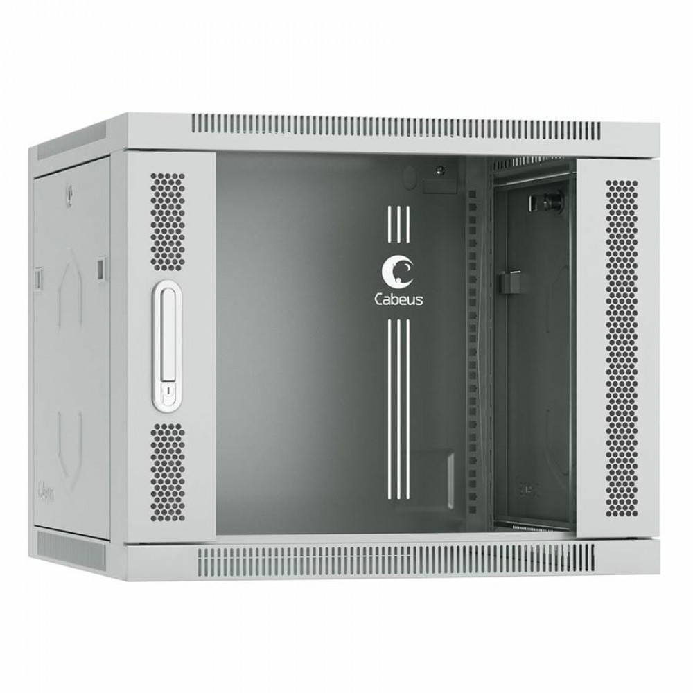 SH-05F-9U60/35 (7117c). Шкаф телекоммуникационный 19 настенный 9U. CABEUS