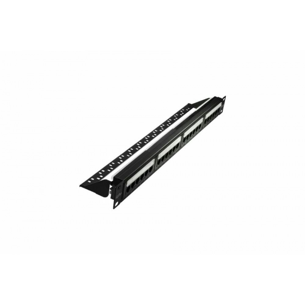 Патч-панель 19, 24хRJ-45, UTP, Cat.6, 1U (10-0427). Патч-панель 19. SUPRLAN