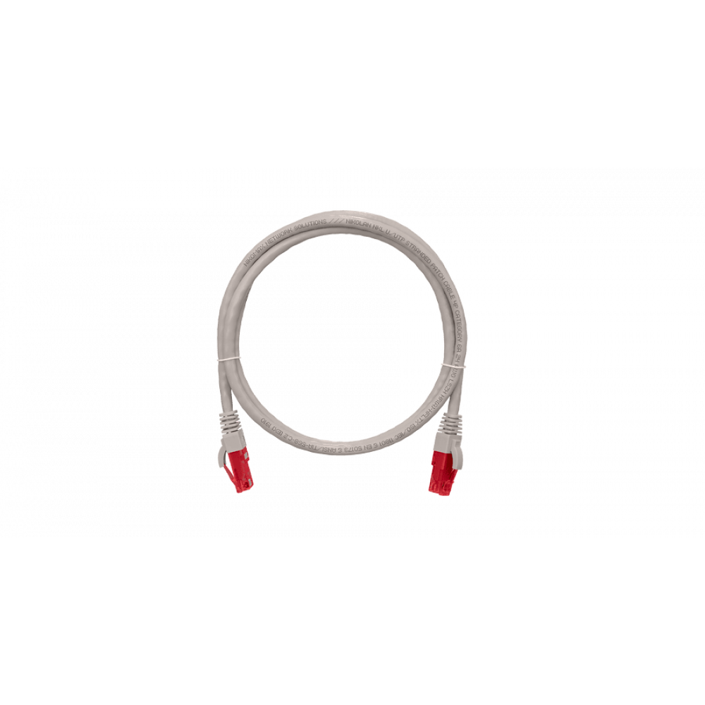 NMC-PC4UA55B-010-C-GY. Патч-корд медный. NIKOMAX
