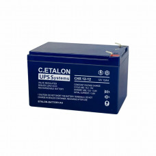 C.ETALON CHR 12-12. Аккумулятор герметичный свинцово-кислотный. ETALON