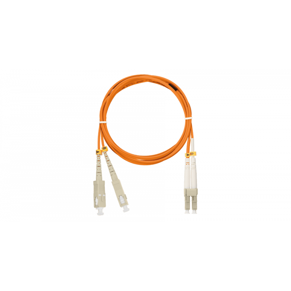 NMF-PC2M2C2-SCU-LCU-003. Патч-корд оптический многомодовый. NIKOMAX