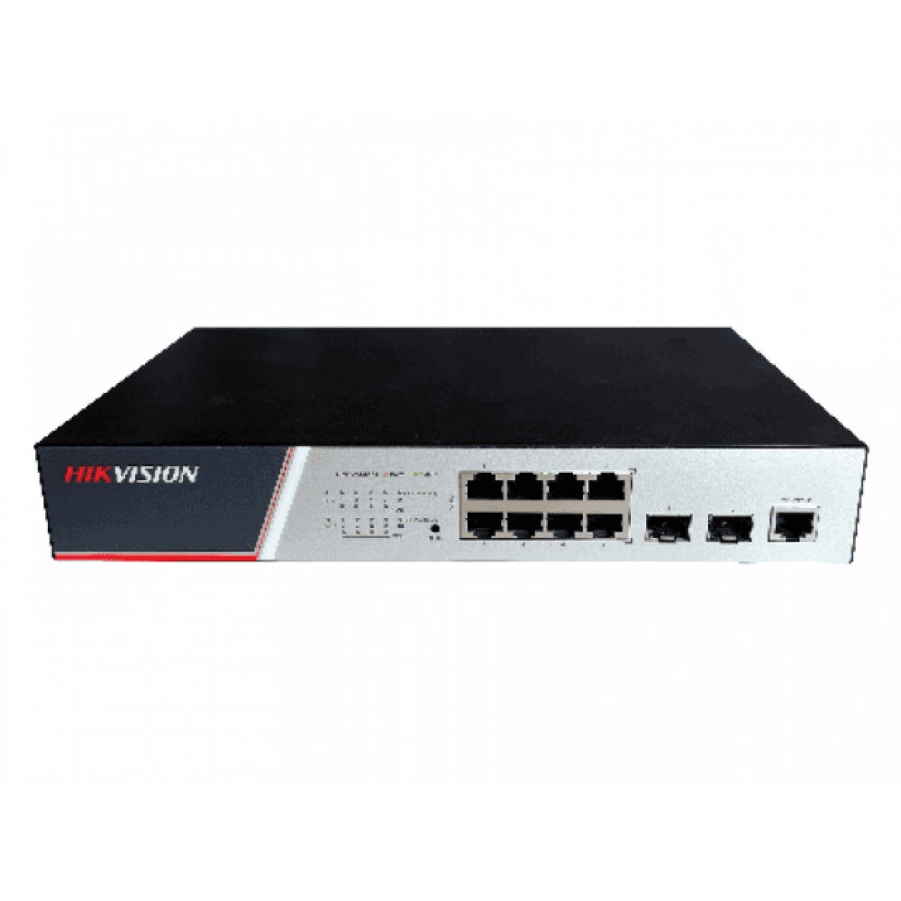 DS-3E2510P(B). Коммутатор с питанием POE. Hikvision