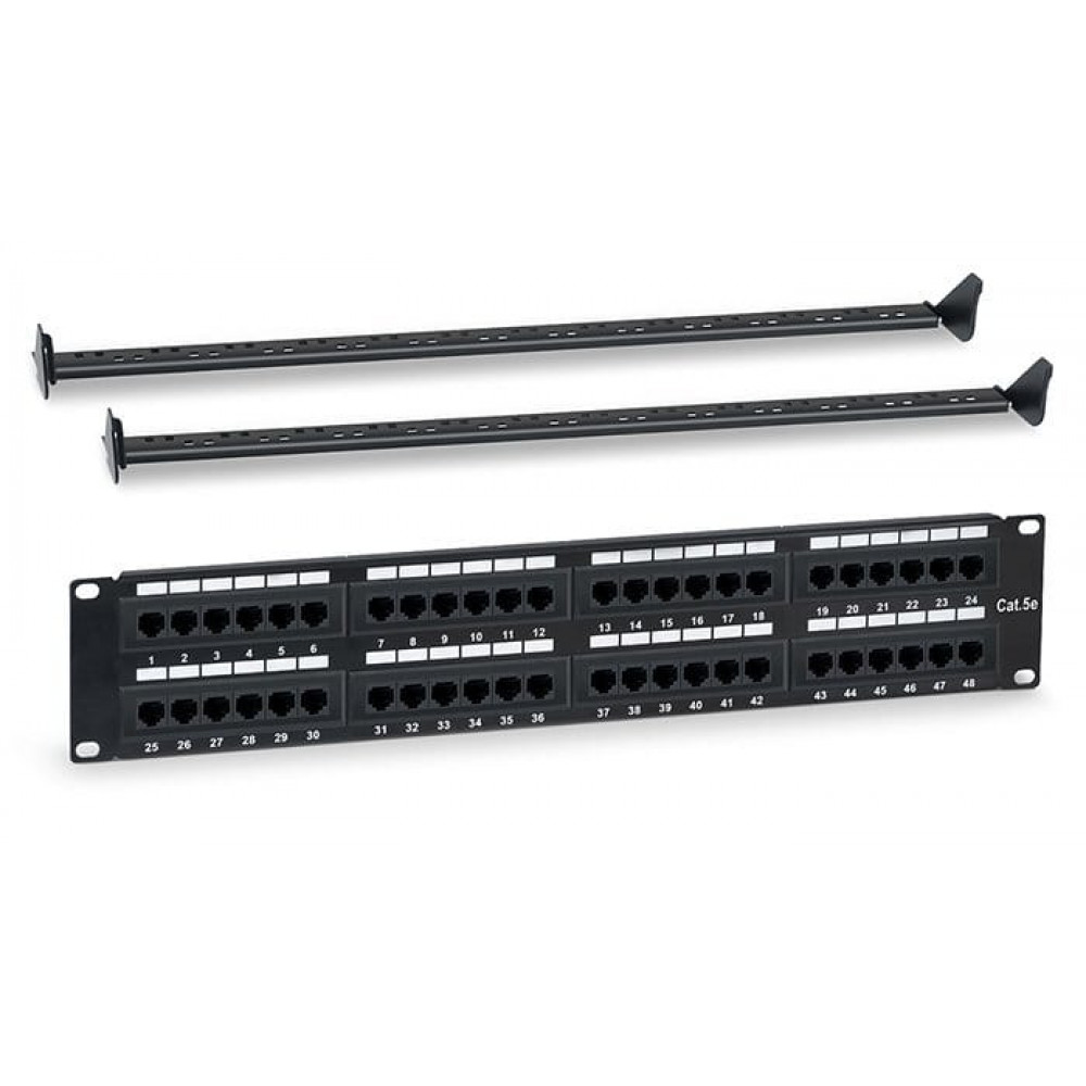 WR-PL-48-C5E-D. Патч-панель 19. WRLine