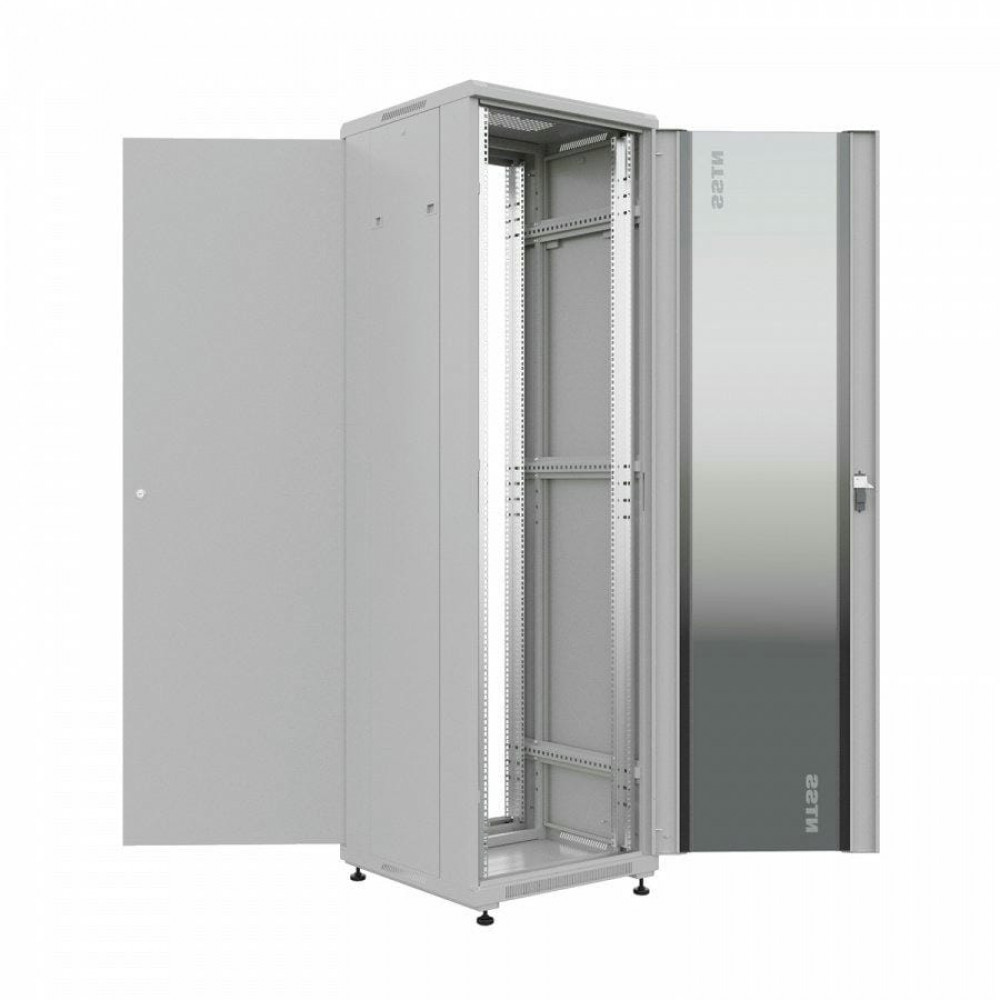 NTSS-R42U8080GS Премиум напольный 42U 800х800мм. Шкаф телекоммуникационный 19. NTSS