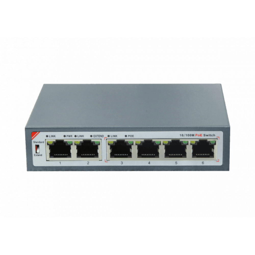 SH-20.4. Коммутатор с питанием по PoE. BAS-IP