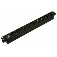 SHE19-9SH-CB. Блок розеток 19. Hyperline