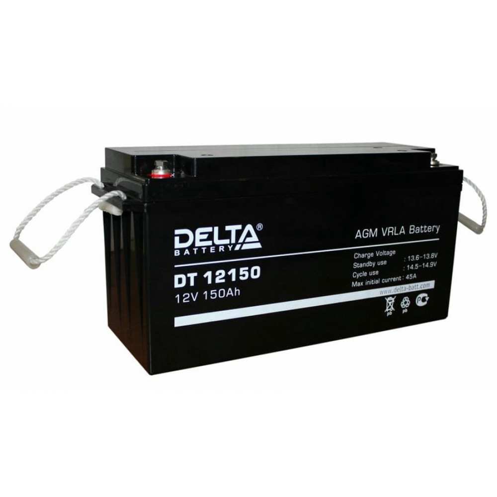 Delta DT 12150. Аккумулятор герметичный свинцово-кислотный. Delta