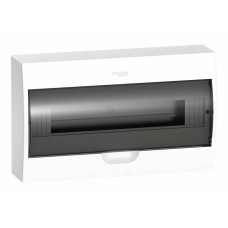 City9 Box 18 модулей навесной с прозрачной дверцей (EZ9E118S2SRU). Щиток модульный. Systeme Electric