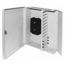 FO-WBX-12xSLT-W140H42-96UN-GY. Кросс оптический настенный. Hyperline