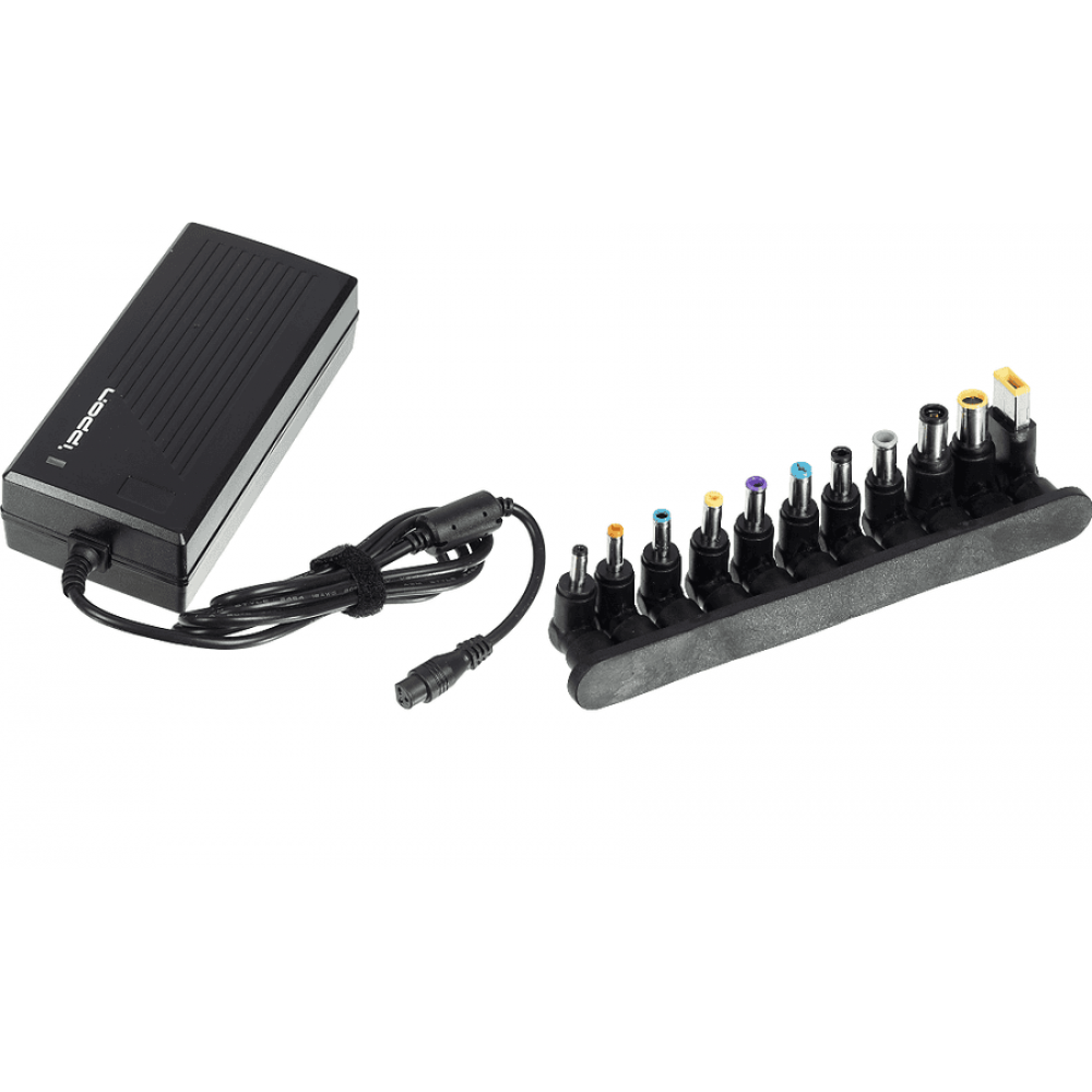Блок питания Ippon E120 автоматический 120W 18.5V-20V 11-connectors 6.0A, LED индикатор (654529). Блок питания. Ippon