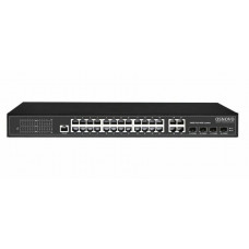 SW-8244/L(400W). Коммутатор 24-портовый Gigabit Ethernet с PoE. OSNOVO