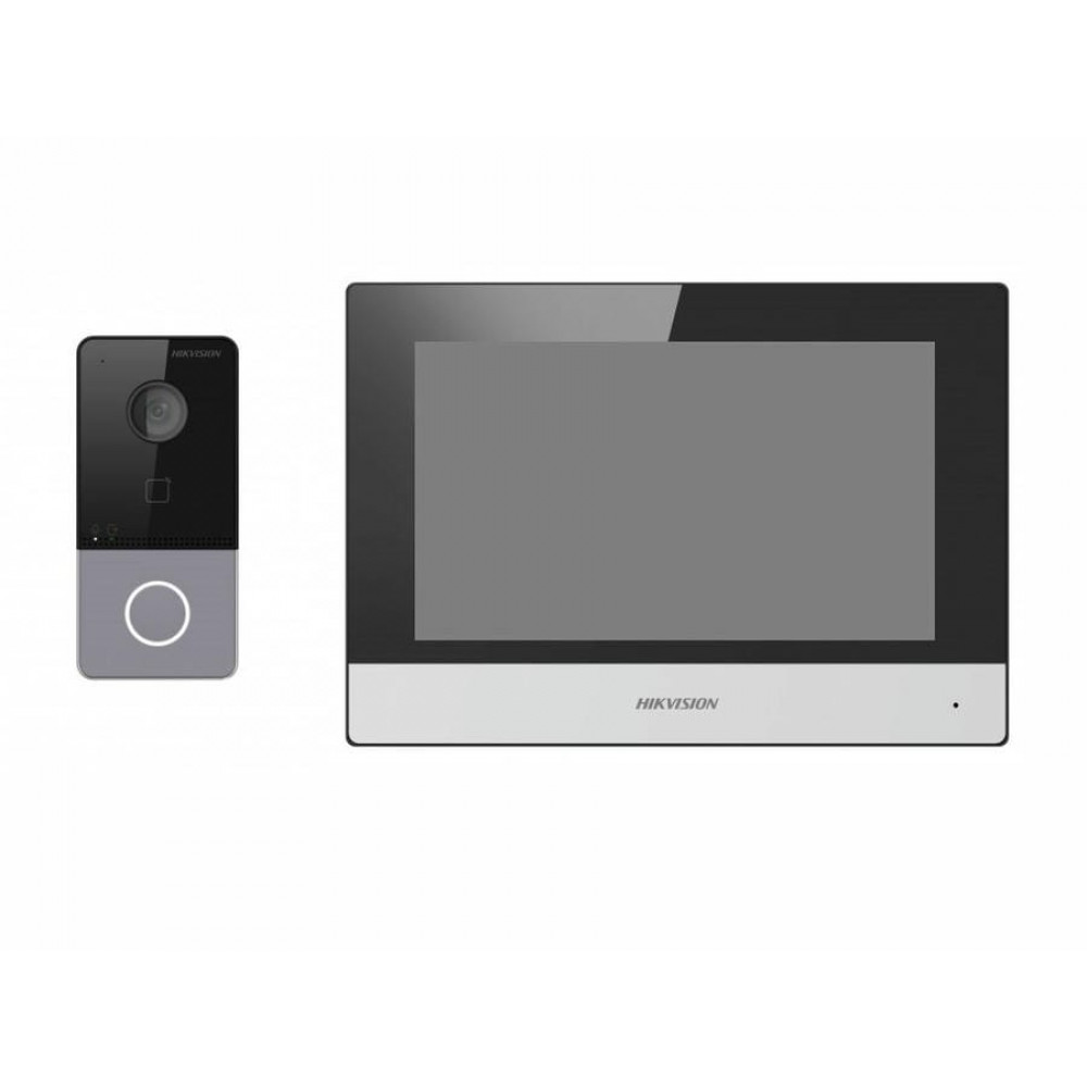 DS-KIS603-P(C). Комплект IP видеодомофона. Hikvision